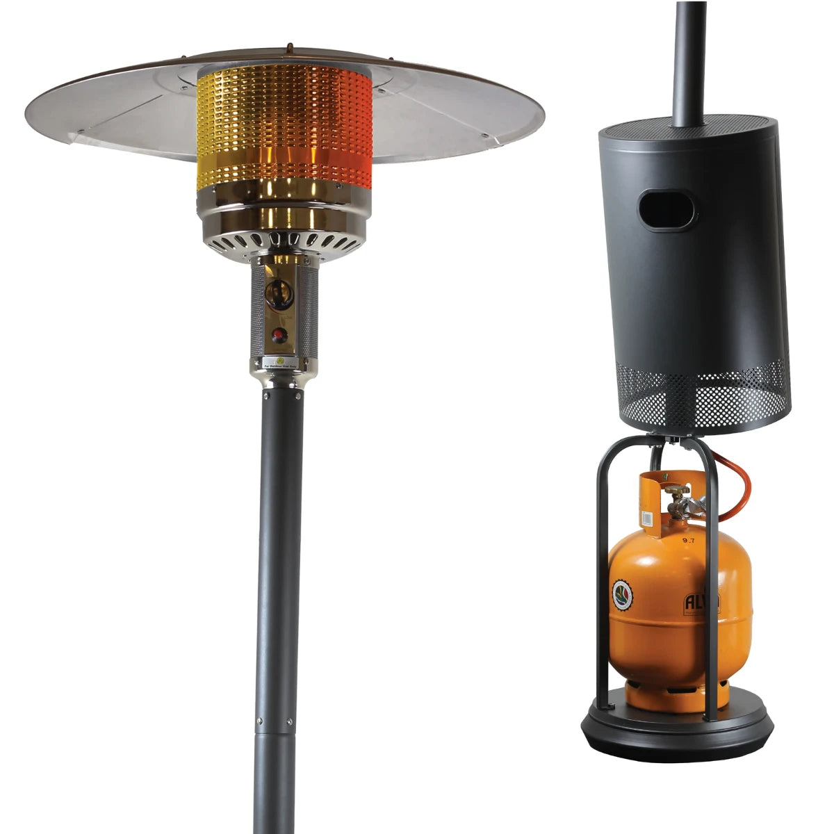 GHP60 ALVA
PATIO HEATER POWDER COATED
