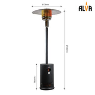 GHP60 ALVA
PATIO HEATER POWDER COATED