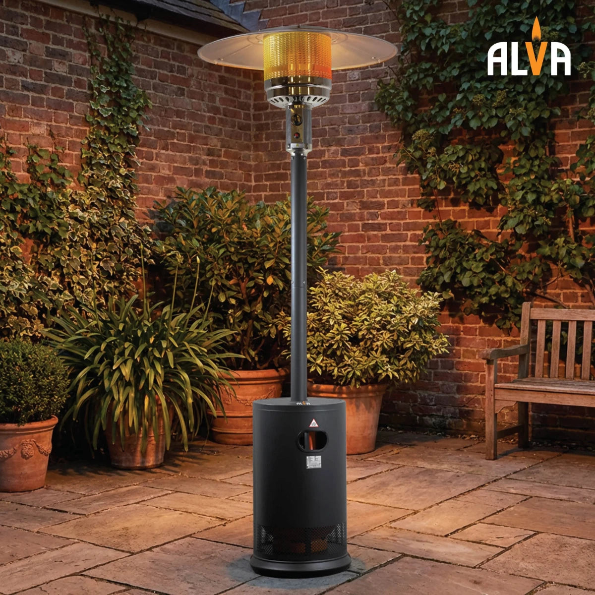 GHP60 ALVA
PATIO HEATER POWDER COATED