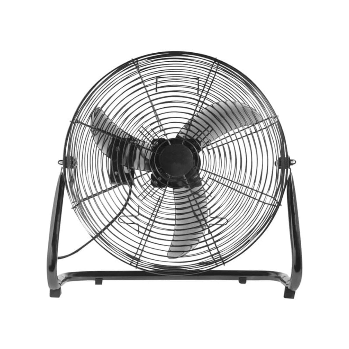 Goldair 46cm High Velocity Floor Fan Black