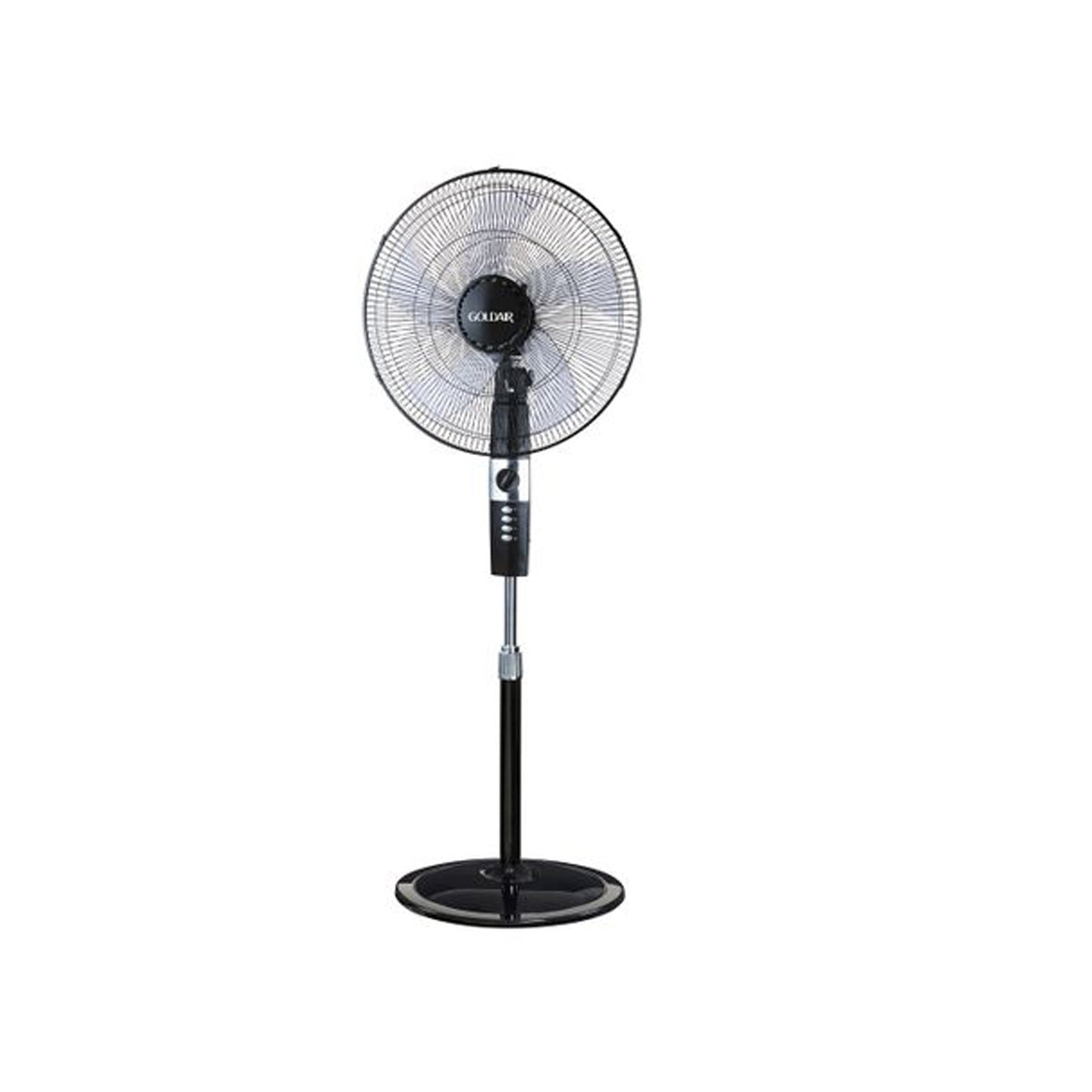 Goldair Pedestal Fan Black 45cm