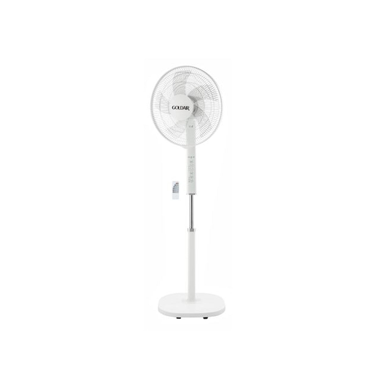 Goldair Pedestal Fan White With Remote