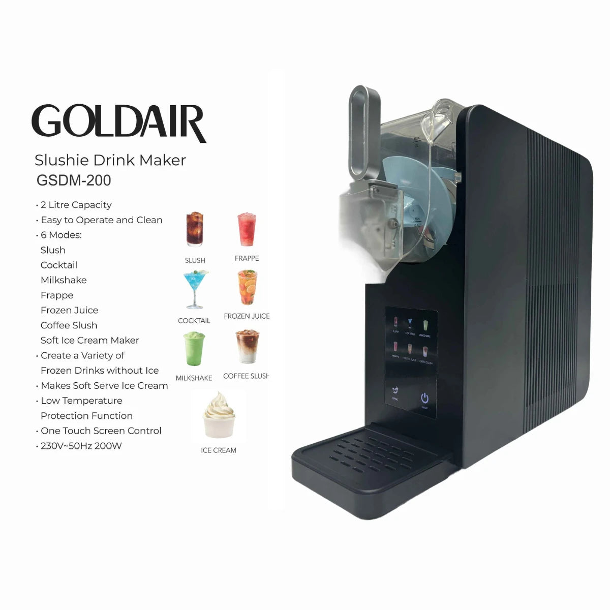 Goldair Slushie Drink Maker