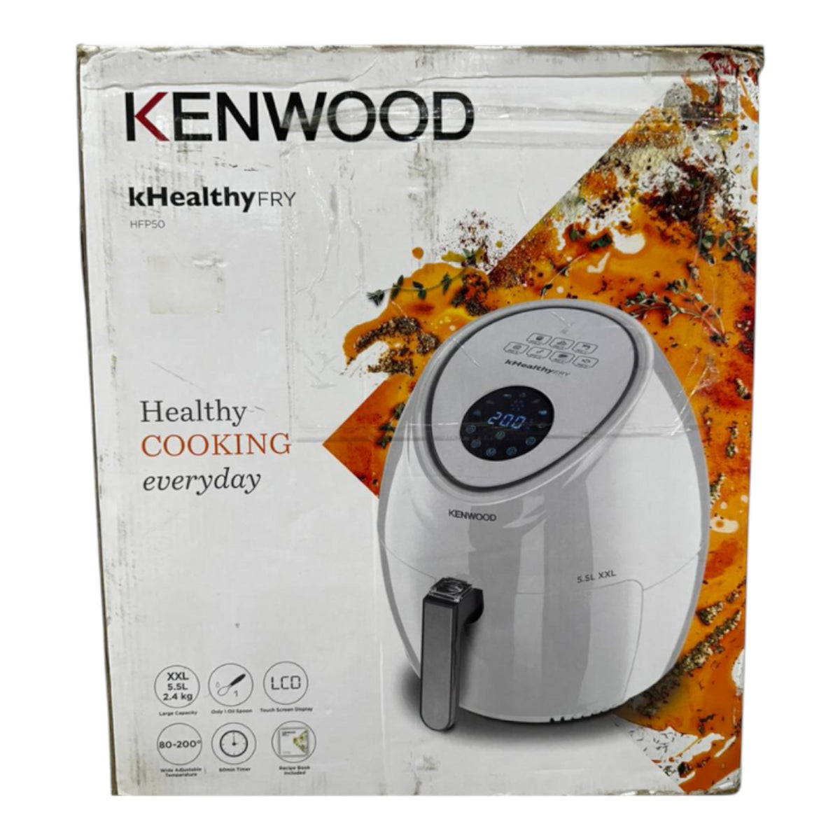 Kenwood Digital Airfryer XXL 5.5L Unboxed