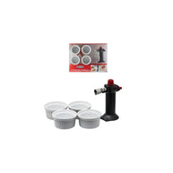Hotery Chefs Torch With 4 Ramekins 5pce Gift Box Set