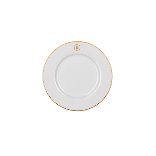 JAN Gold Rimmed Side Plate