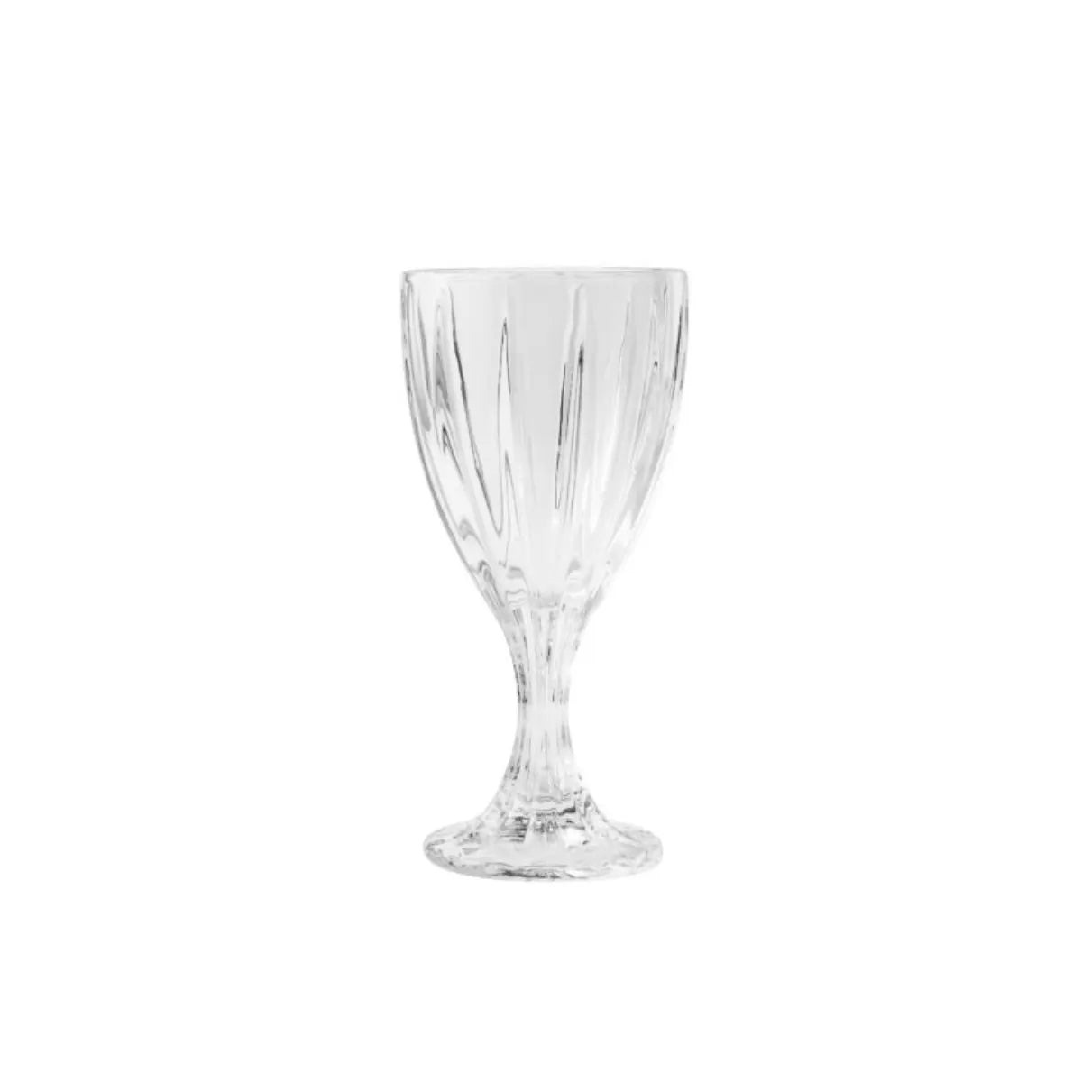 JC-7064	JC GOBLET HAND PRESSED SET OF 4