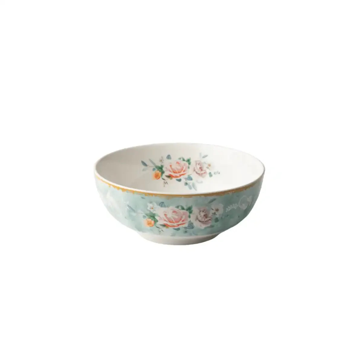 JC-7112 Jenna Clifford Green Floral Cereal Bowl Set of 4