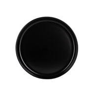 Jan Flat Stackable Dinner Plate Black