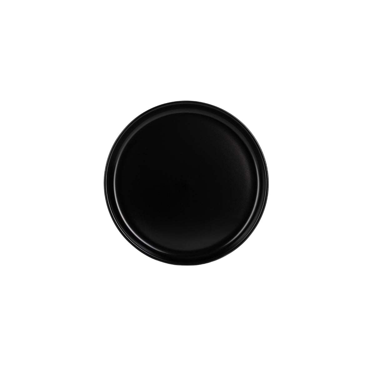 Jan Flat Stackable Side Plate Black