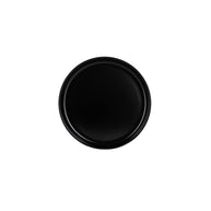 Jan Flat Stackable Side Plate Black
