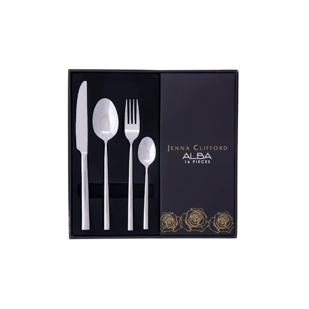 Jenna Clifford Alba 16-Piece Cutlery Set