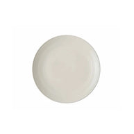 Jenna Clifford Embossed Lines Side Plate - Cream White