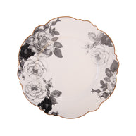 Jenna Clifford Black Rose Charger