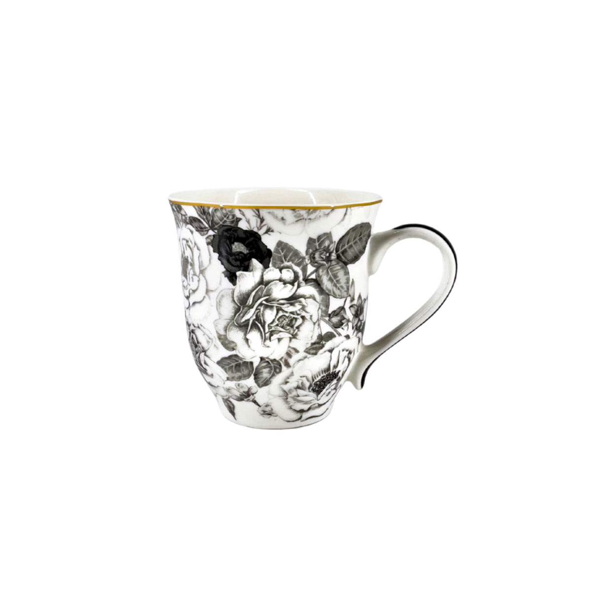 Jenna Clifford Black Rose Mug