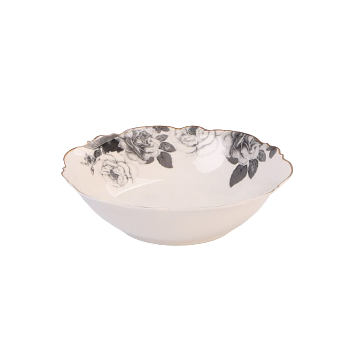 Jenna Clifford Black Rose Salad Bowl