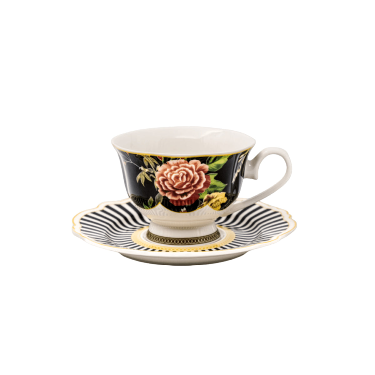 Jenna Clifford Botanica Rose Cup & Saucer