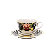 Jenna Clifford Botanica Rose Cup & Saucer