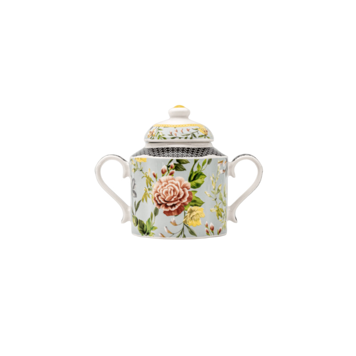 Jenna Clifford Botanica Rose Sugar Pot