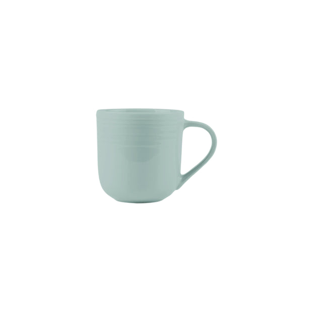 Jenna Clifford Embossed Lines Mermaid Mist Coffee Mug