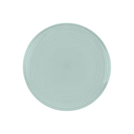 Jenna Clifford Embossed Lines Duck Egg Dinner Plate