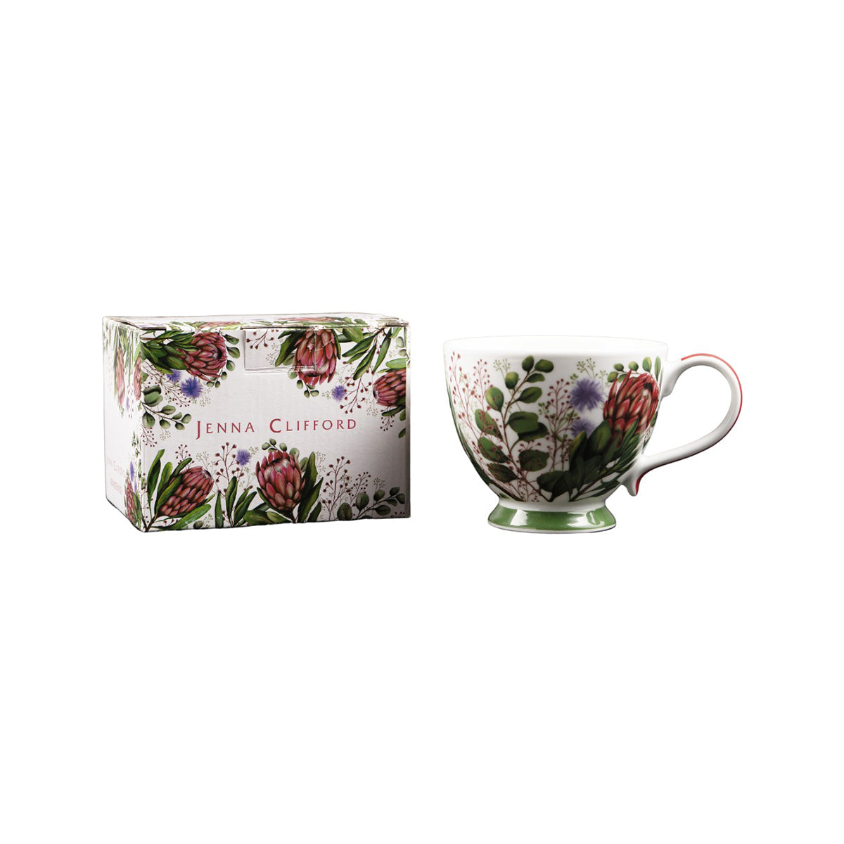Jenna Clifford Protea Paradise Grande Mug In Gift Box