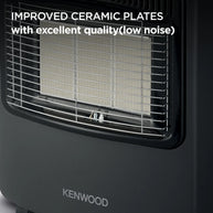 Kenwood - 3 Panel Gas Heater - GHM20.000BK