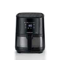 Kenwood 6L Air Fryer With Window Black - HFG60.000BK