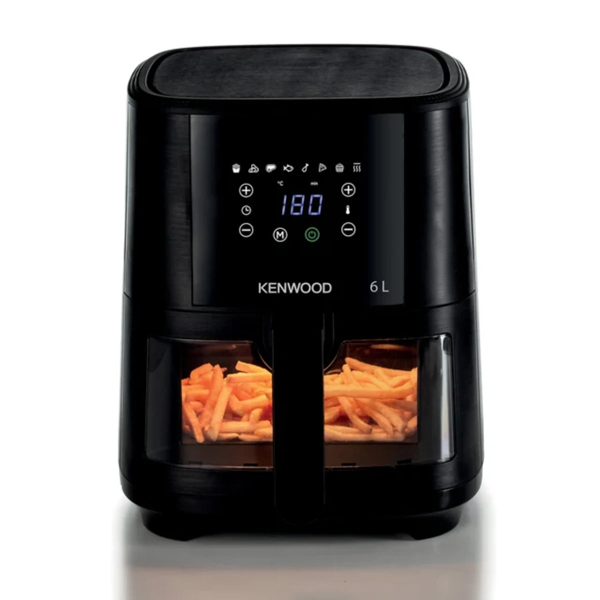 Kenwood 6L Air Fryer With Window Black - HFG60.000BK