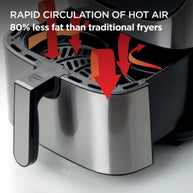 Kenwood 7L Airfryer Stainless Steel - HFM80.000SS