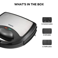 Kenwood Accent Collection Sandwich Maker 3-In-1