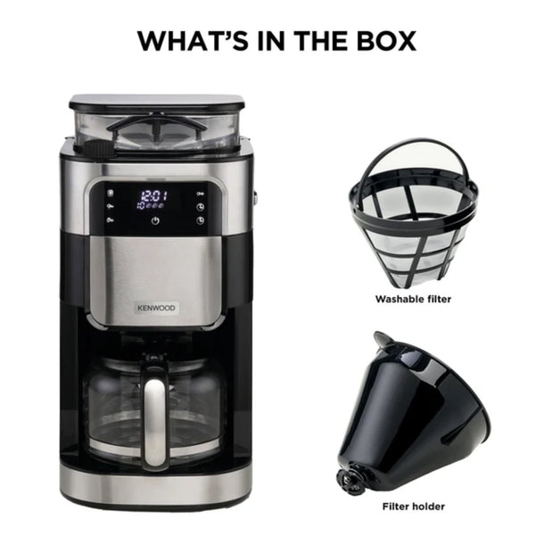 Kenwood Drip Coffee Maker Grind & Brew 12 Cup