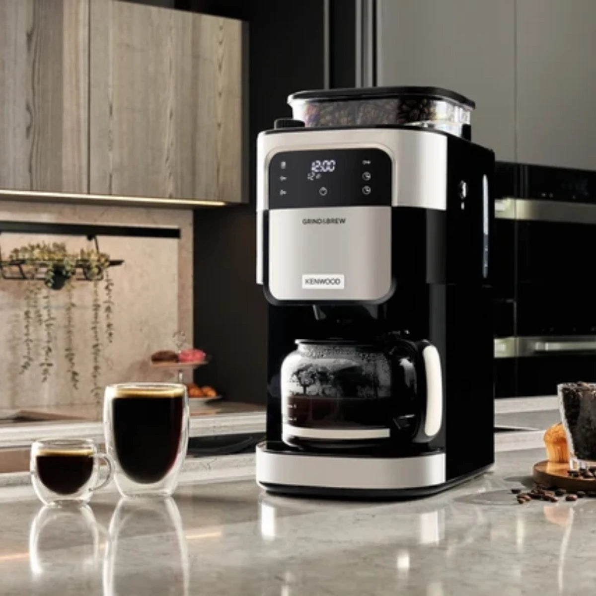 Kenwood Drip Coffee Maker Grind & Brew 12 Cup