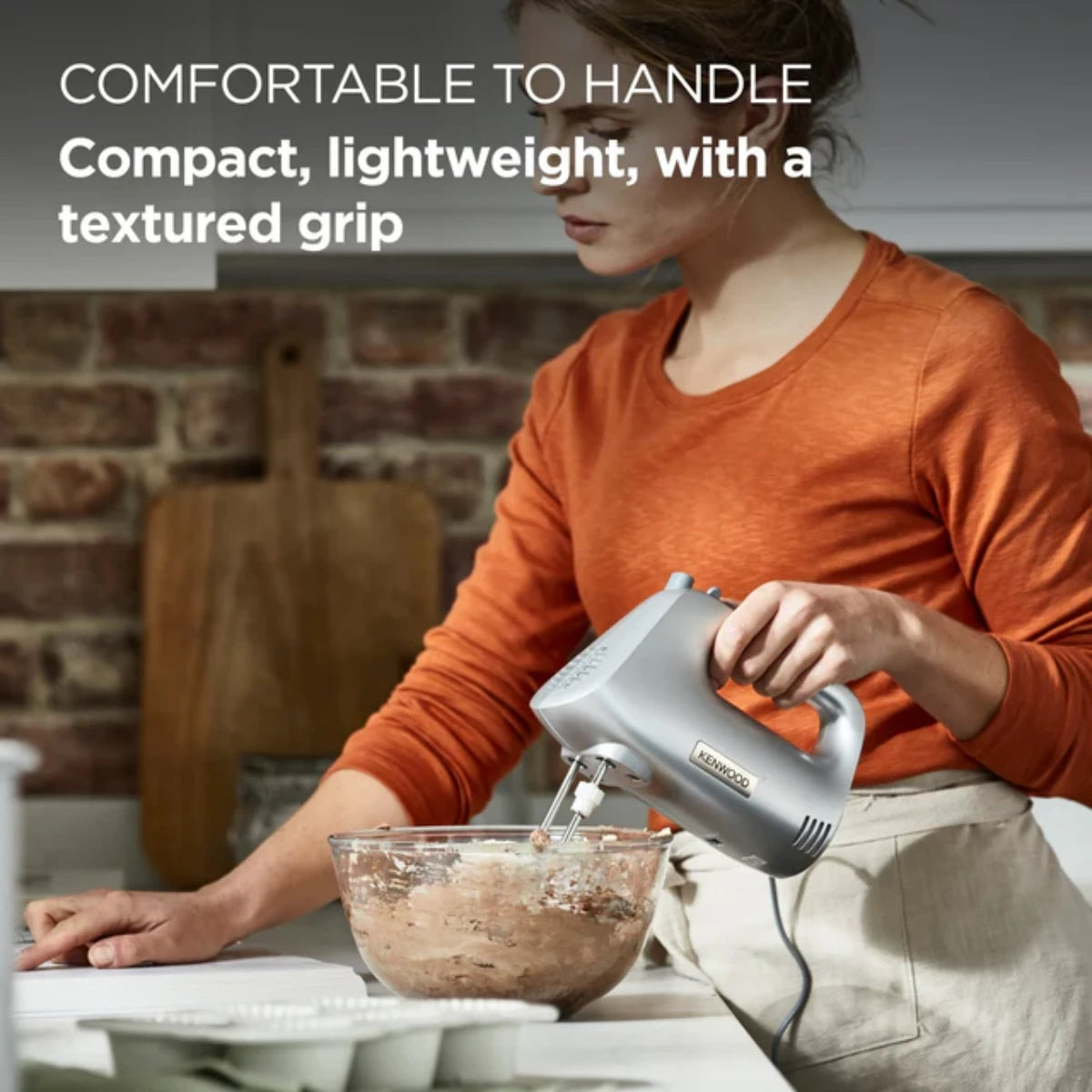Kenwood Handmix Lite 450W Silver Hand Mixer