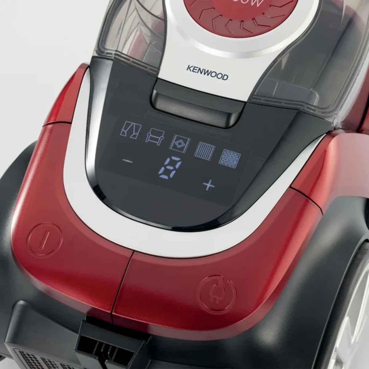 Kenwood High-Power Bagless Cyclonic Vacuum Cleaner with Parquet Brush Attachment