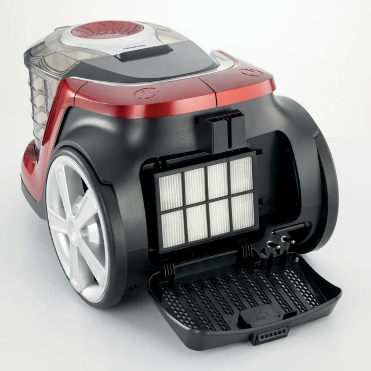 Kenwood High-Power Bagless Cyclonic Vacuum Cleaner with Parquet Brush Attachment