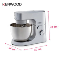 Kenwood Homebake 5L Stand Mixer Silver - KHH01.000SI