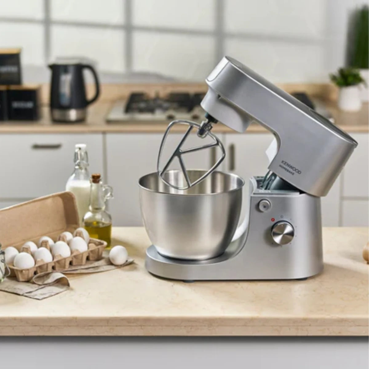 Kenwood Homebake 5L Stand Mixer Silver - KHH01.000SI