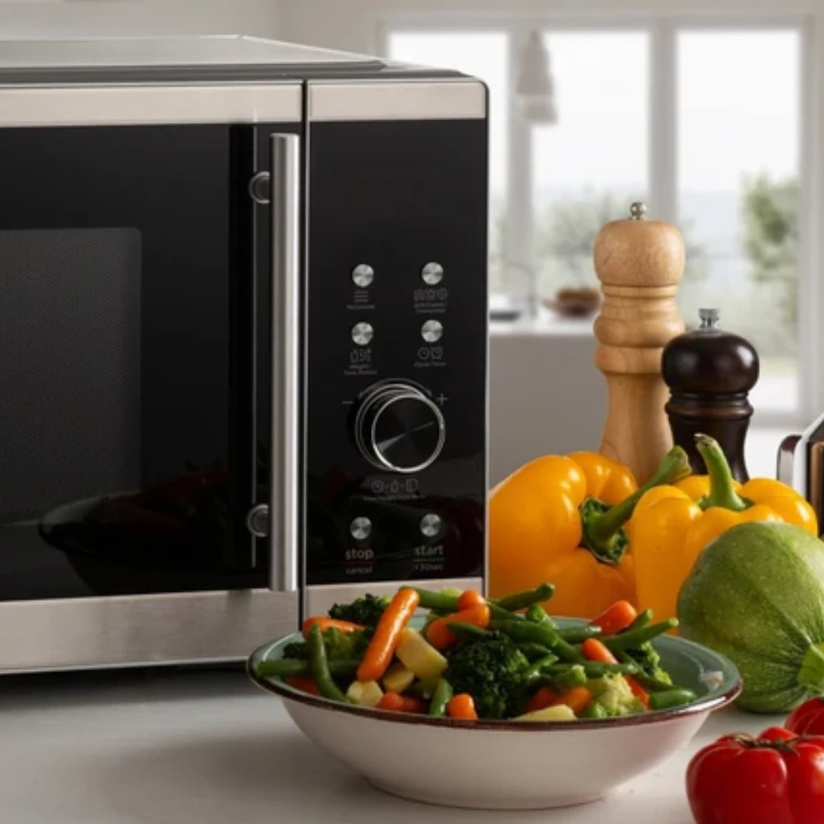Kenwood Microwave with Air Fryer & Grill 30L - MWA30.Z00SS