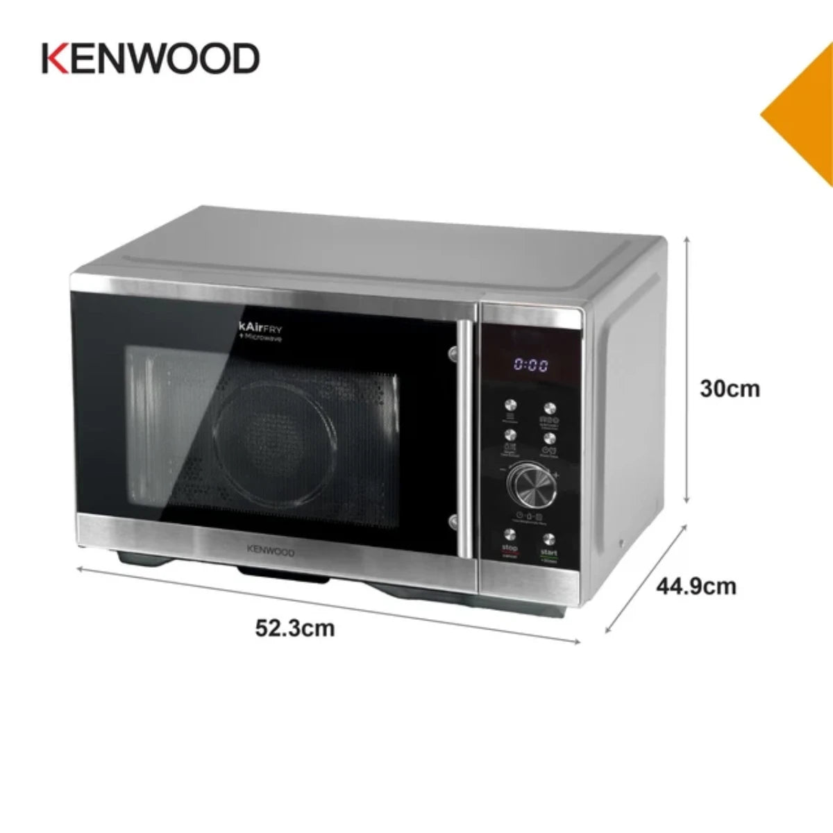 Kenwood Microwave with Air Fryer & Grill 30L - MWA30.Z00SS