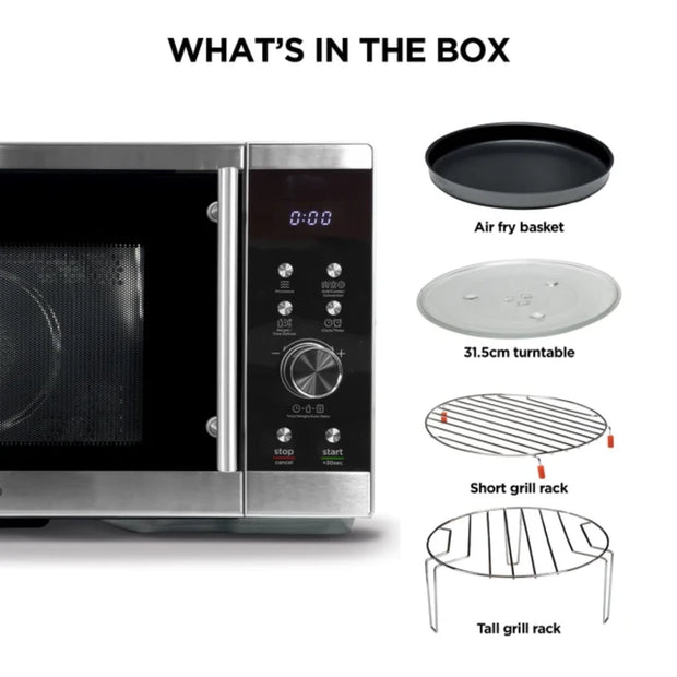 Kenwood Microwave with Air Fryer & Grill 30L - MWA30.Z00SS