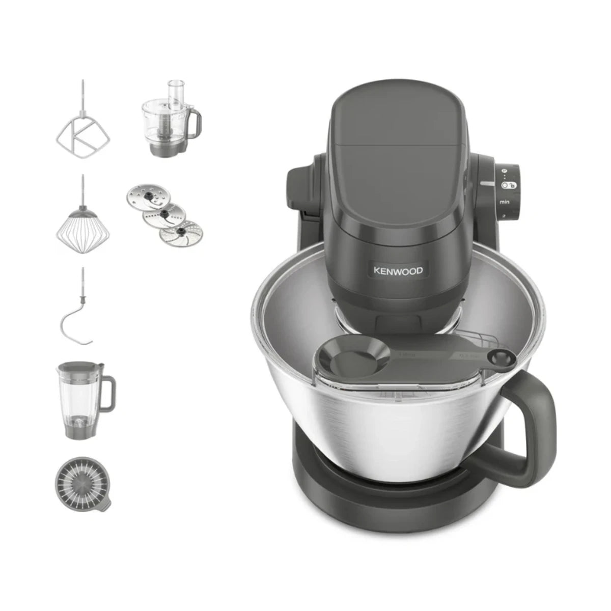 Kenwood Multi Tasker Stand Mixer - KHC30.050GY