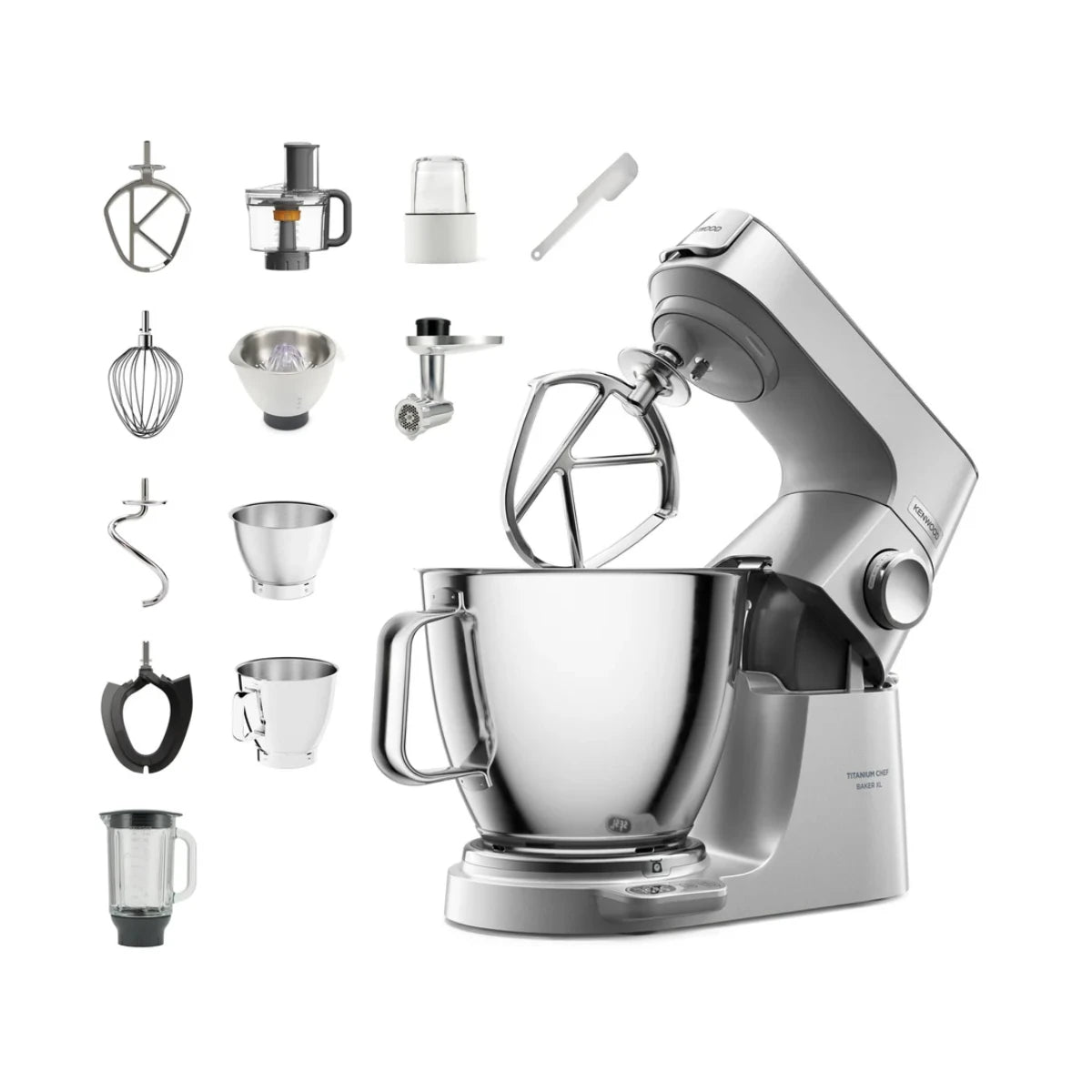 Kenwood Titanium Kitchen Machine XL - KVL85.704SI