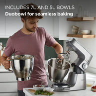 Kenwood Titanium Kitchen Machine XL - KVL85.704SI