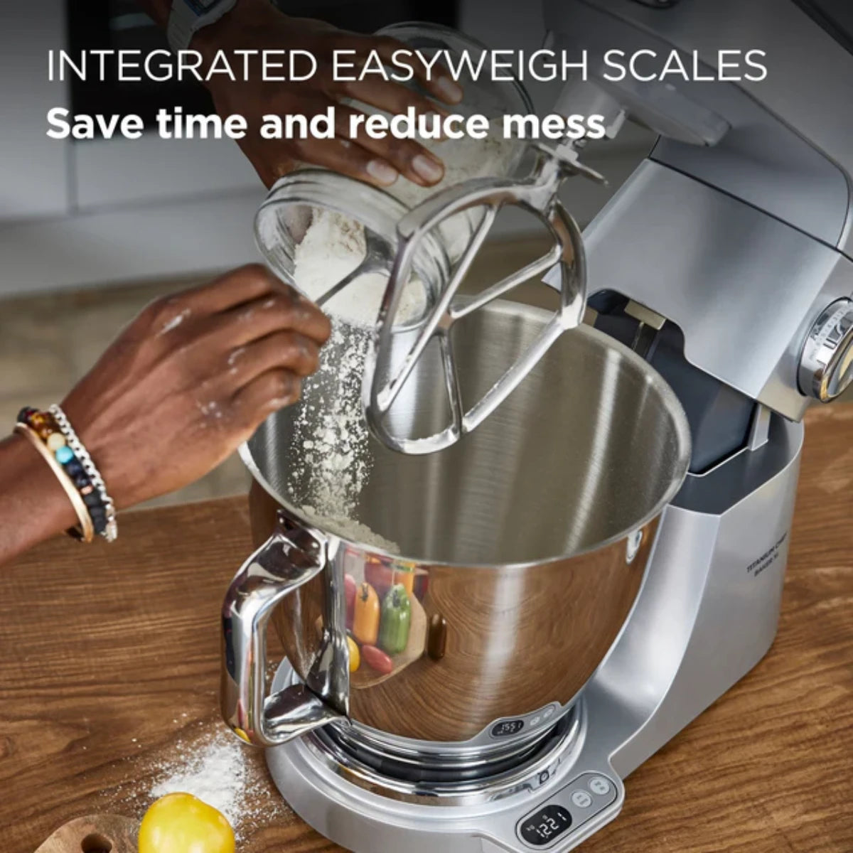 Kenwood Titanium Kitchen Machine XL - KVL85.704SI