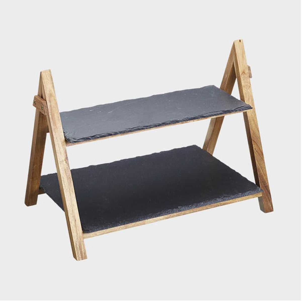 MasterClass Artesa 2 Tier Serving Wooden Stand