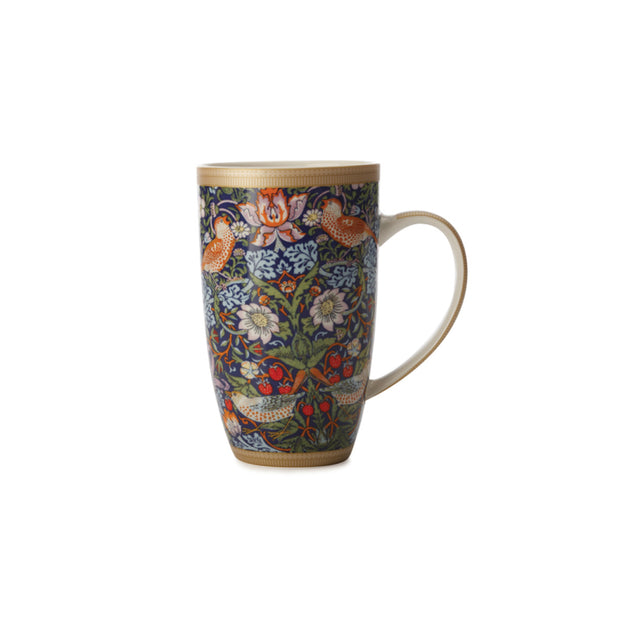 Maxwell & Williams Morris Strawberry Thief Coupe Mug Blue 420ml