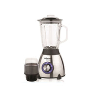 Mellerware Jug Blender With Coffee Mill Stainless Steel Brushed 1.5L 550W Optima