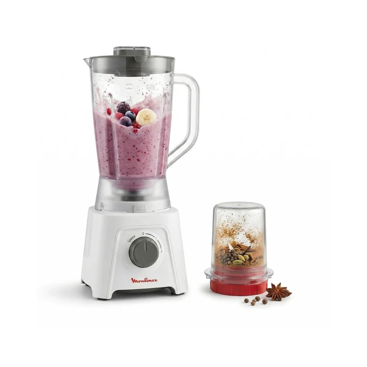Moulinex Blendforce Blender With Grinder 1.5L