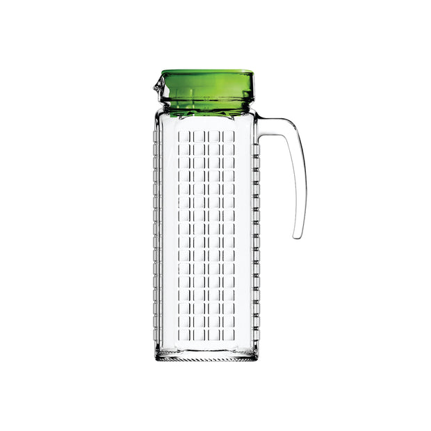 Nadir Ladrilhos Pitcher With Assorted Coloured Lids